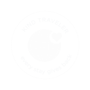 Kind Traveler Emblem-Every Stay Gives Back