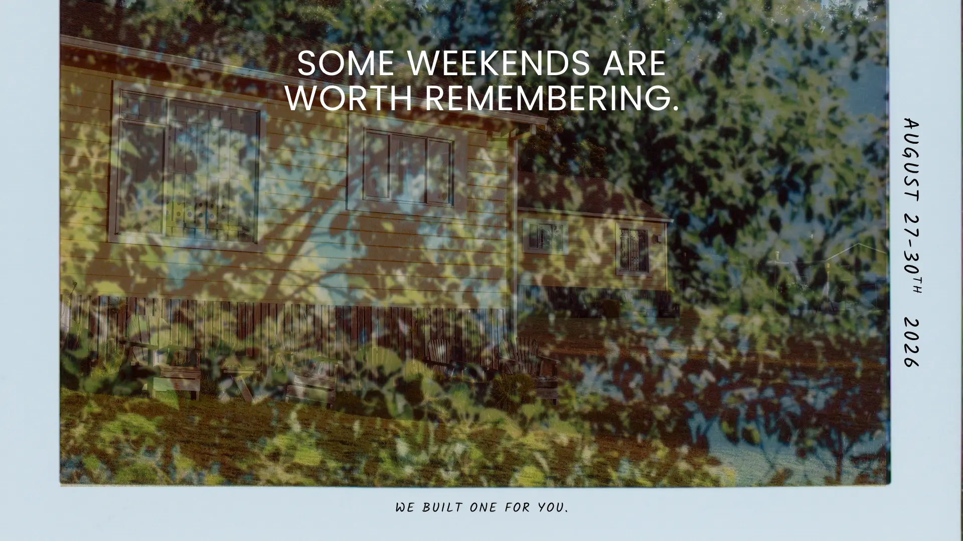weekend retreat